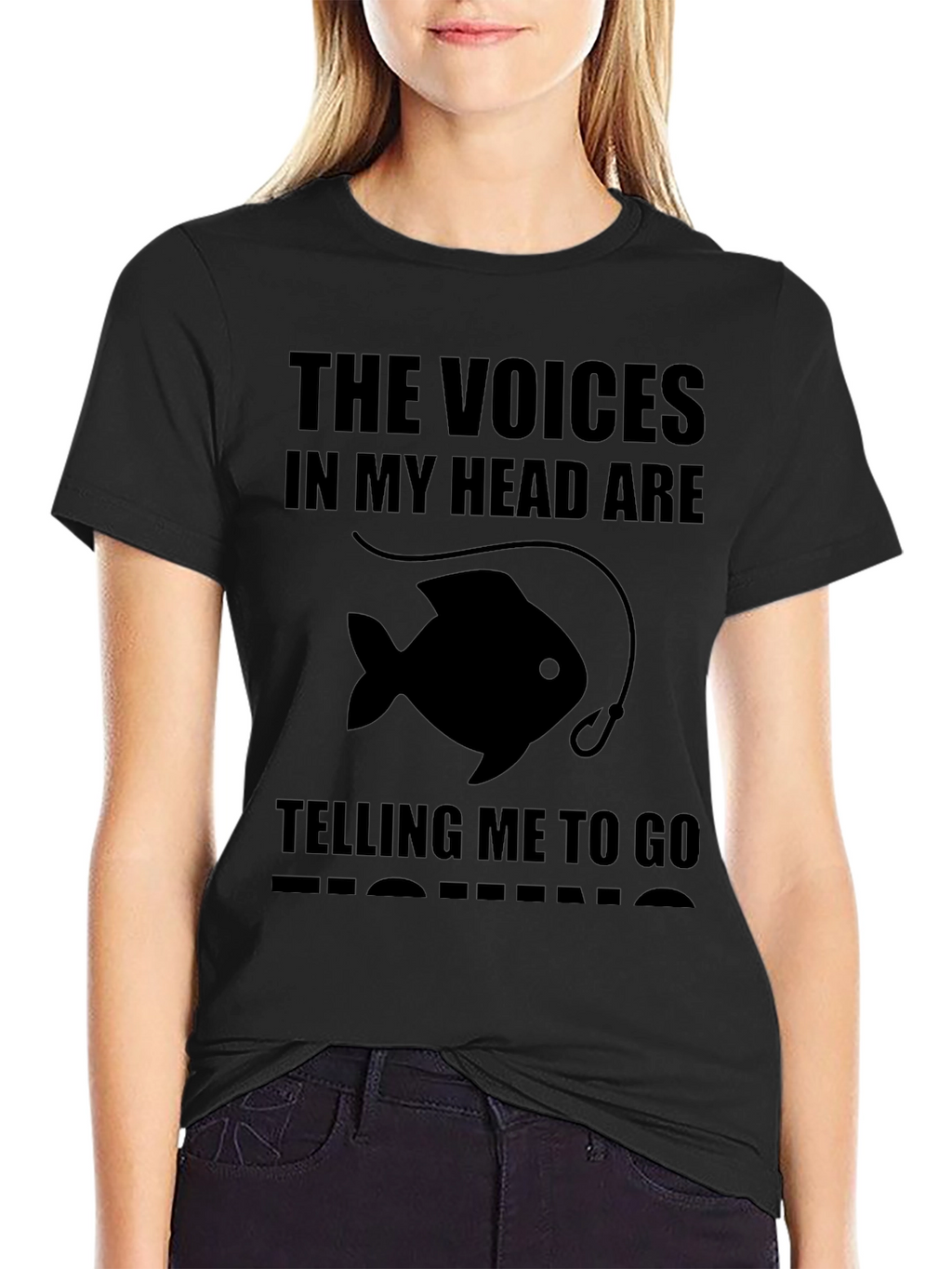 Voices in My Head Fishing T-Shirt