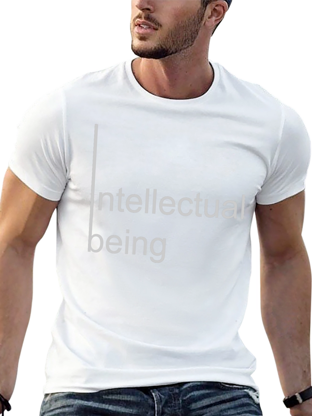 Intellectual Being Black T-Shirt