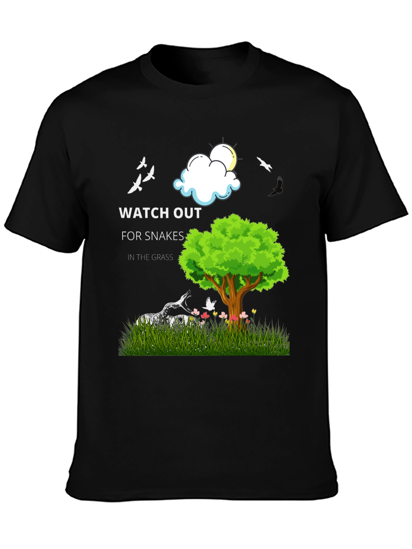 Watch Out For Snakes Graphic T-Shirt