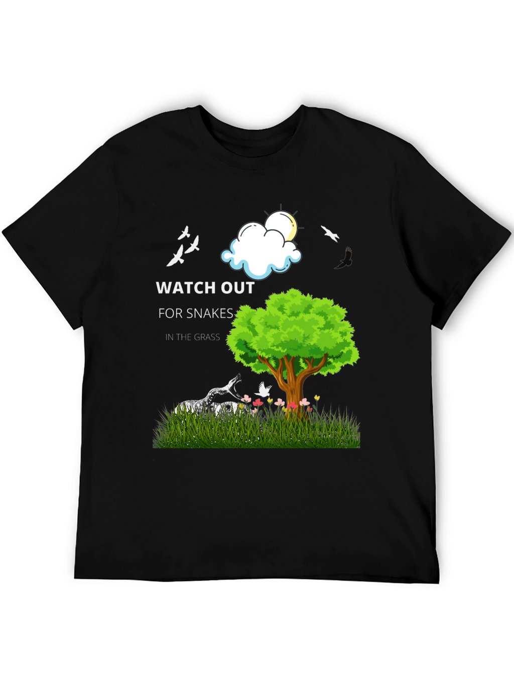Watch Out For Snakes Graphic T-Shirt
