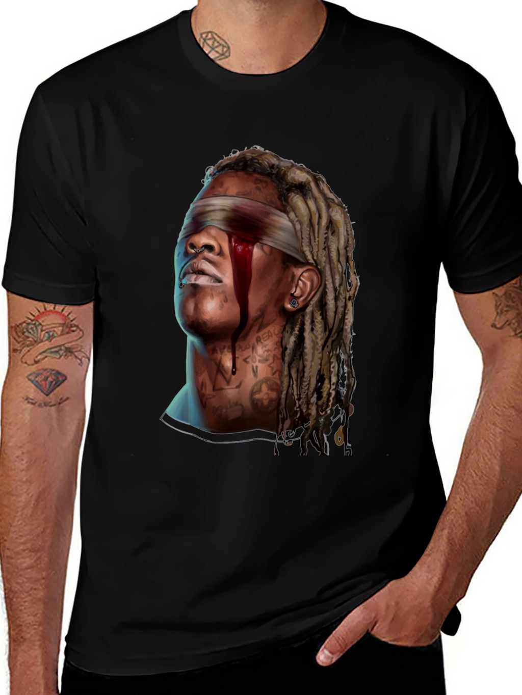 Young Thug Blinded Graphic T-Shirt