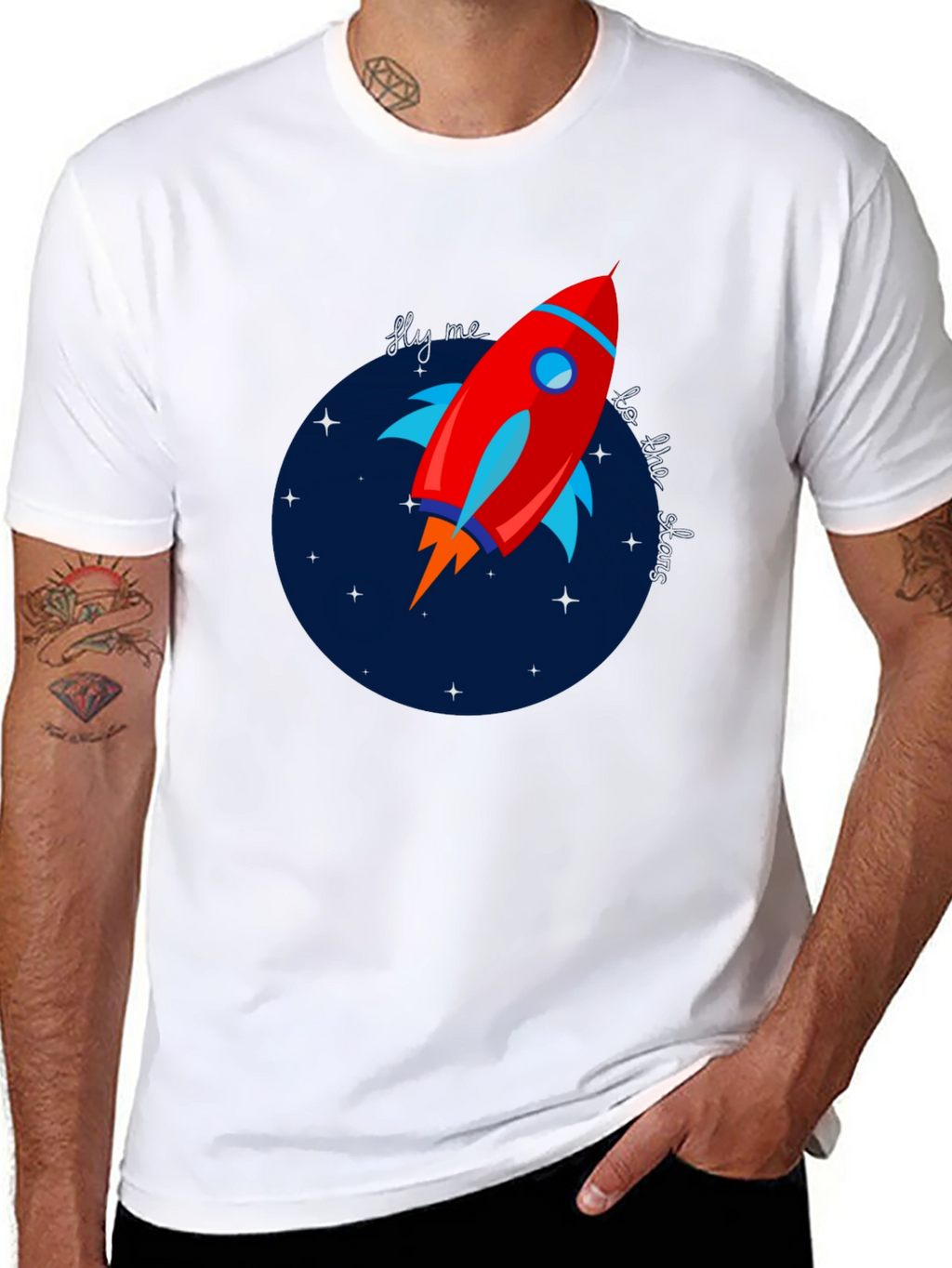 Fly Me To The Stars Graphic Tee