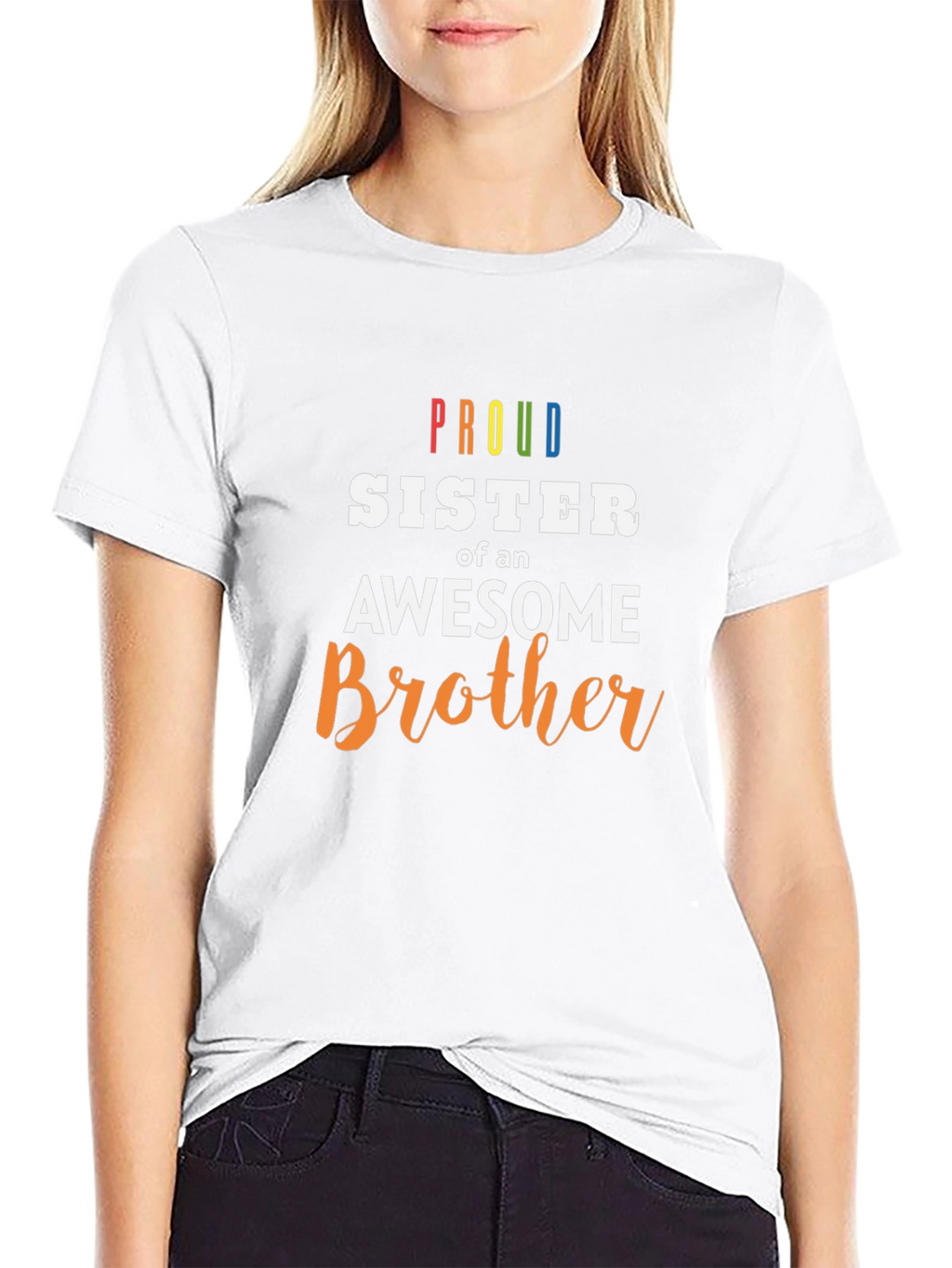 Proud Sister of an Awesome Brother T-Shirt