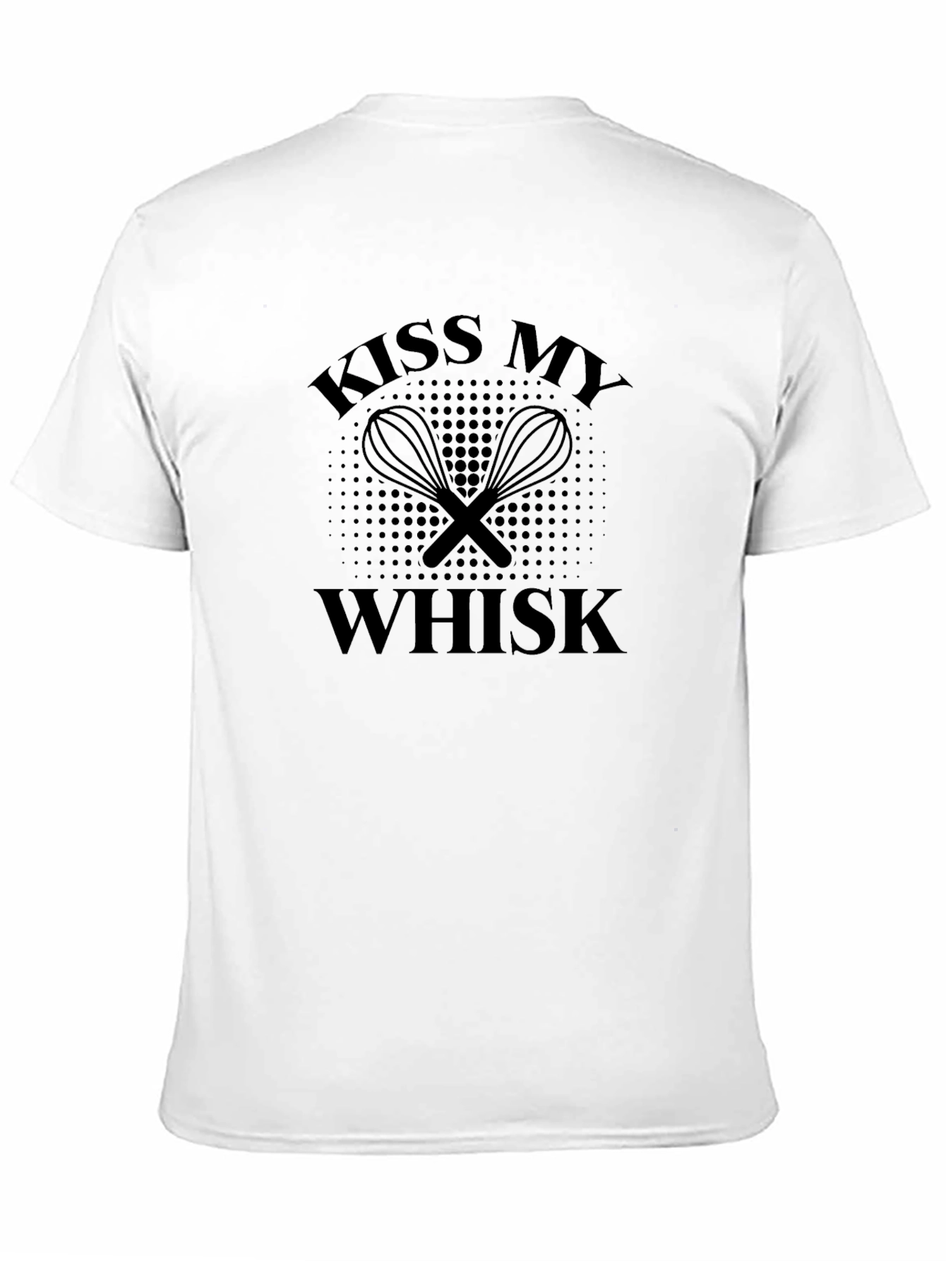 Kiss My Whisk Graphic T-Shirt - Black
