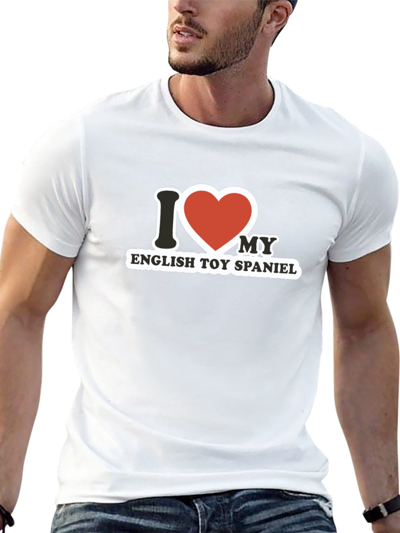 I Love My English Toy Spaniel T-Shirt