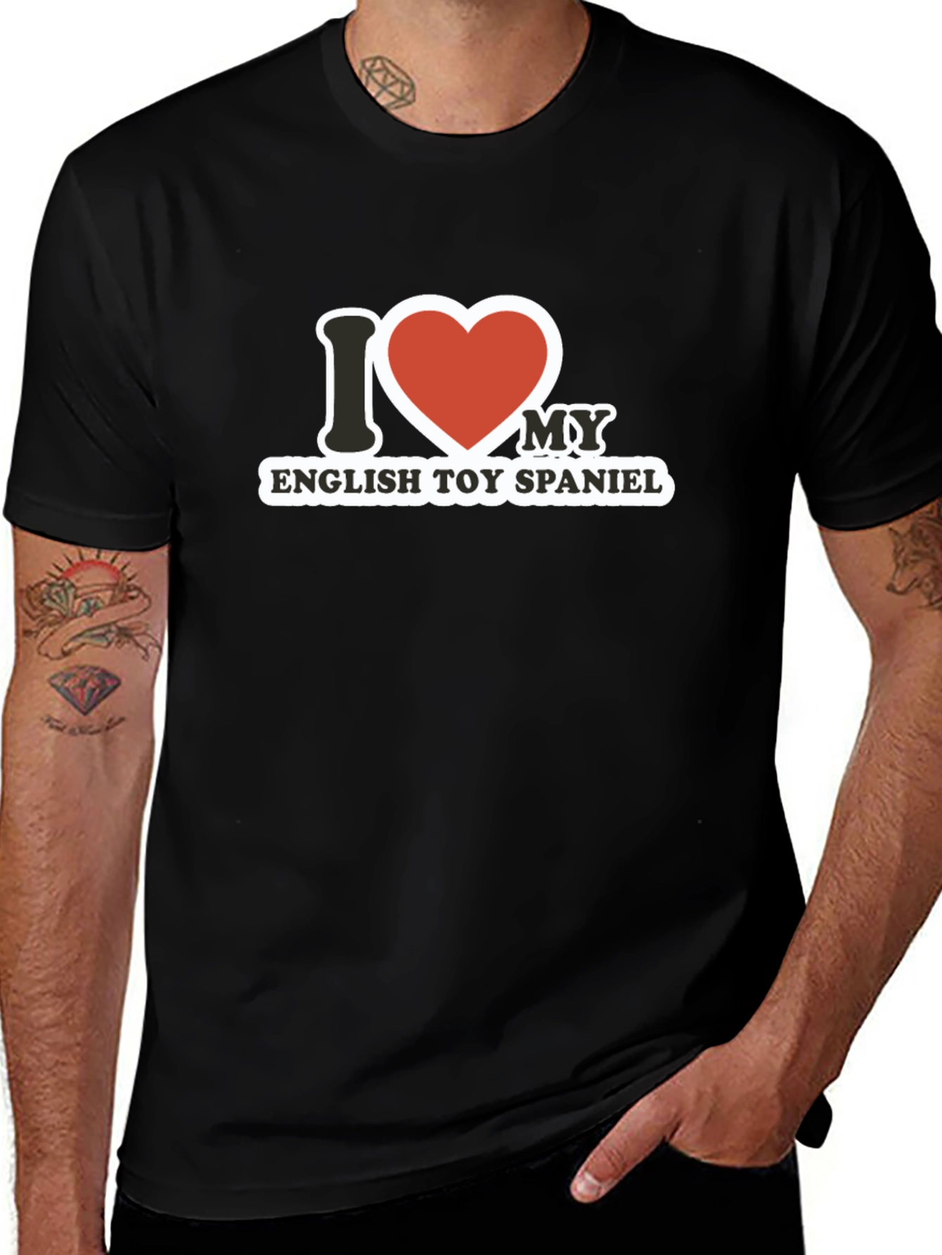 I Love My English Toy Spaniel T-Shirt