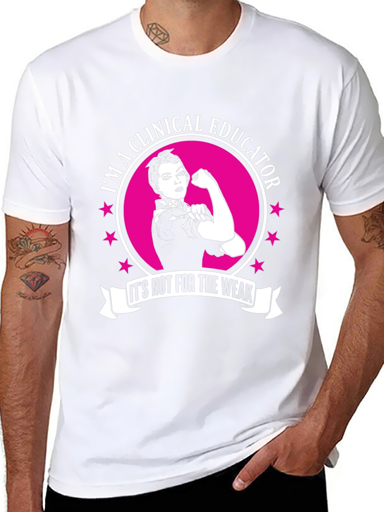 Clinical Educator T-Shirt - Rosie the Riveter