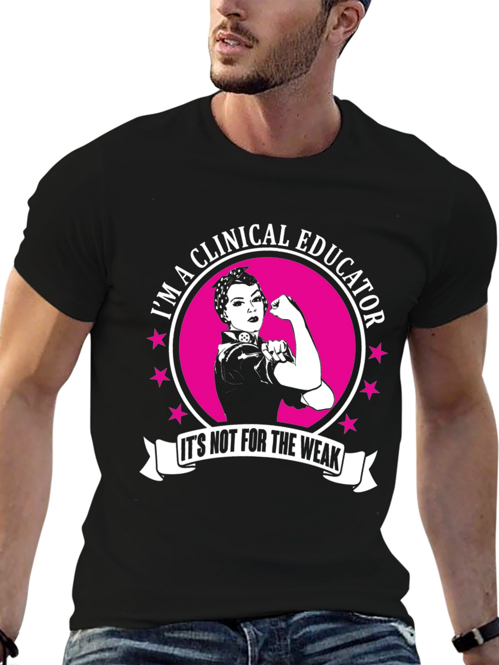 Clinical Educator T-Shirt - Rosie the Riveter