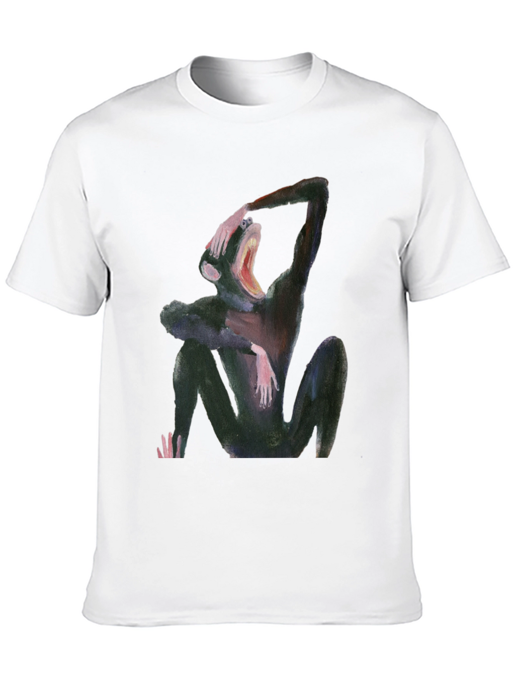 Monkey Graphic T-Shirt - Unique Artistic Design