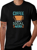 Coffee and Social Work T-Shirt