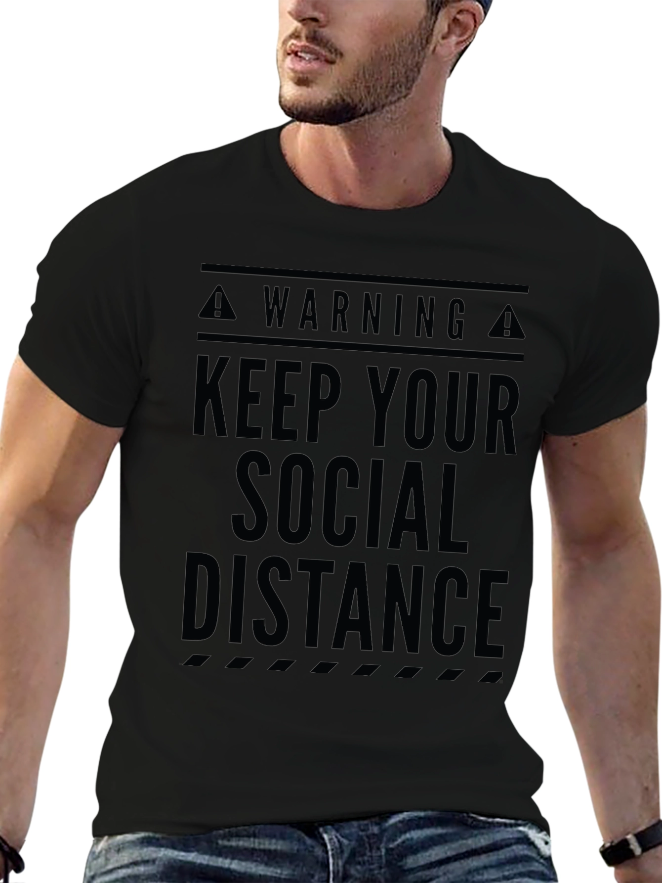 Keep Your Social Distance Graphic T-Shirt
