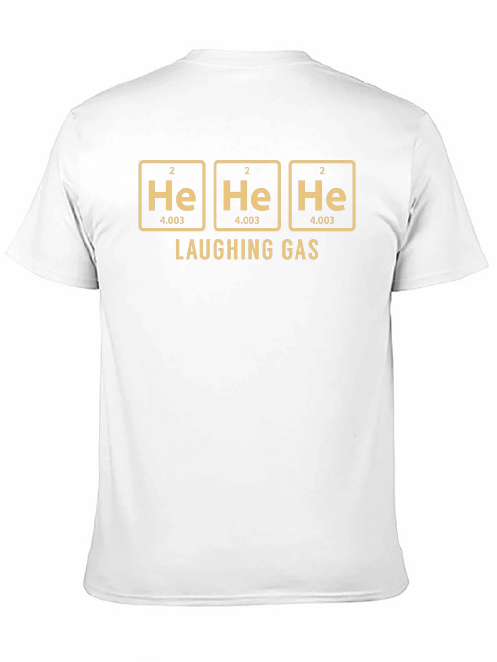 Laughing Gas Science T-Shirt Helium Chemistry Tee