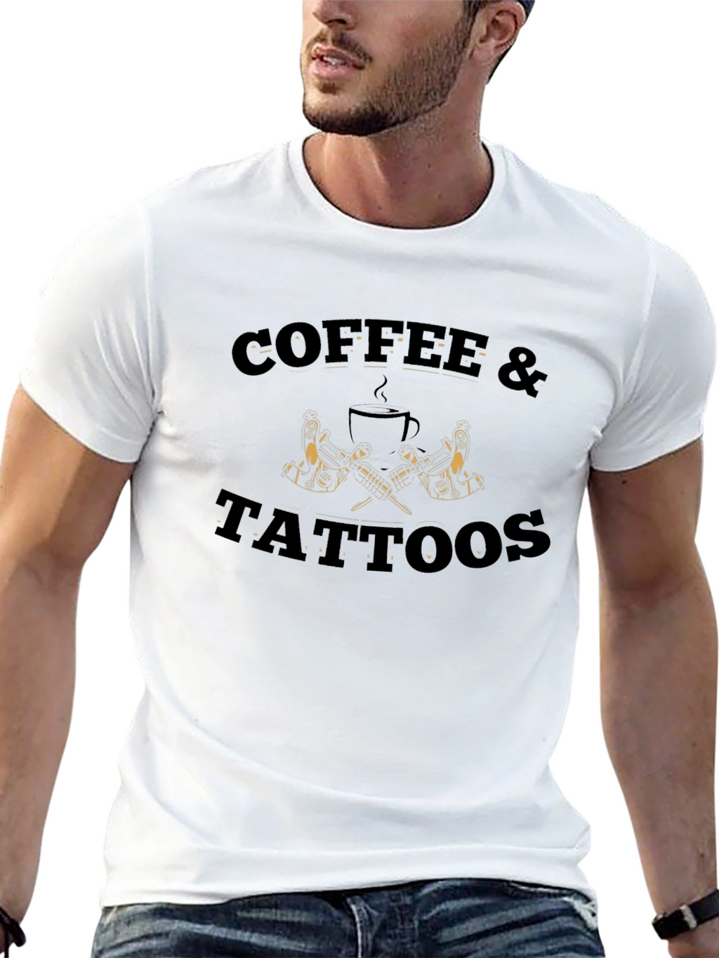 Coffee & Tattoos Graphic Tee