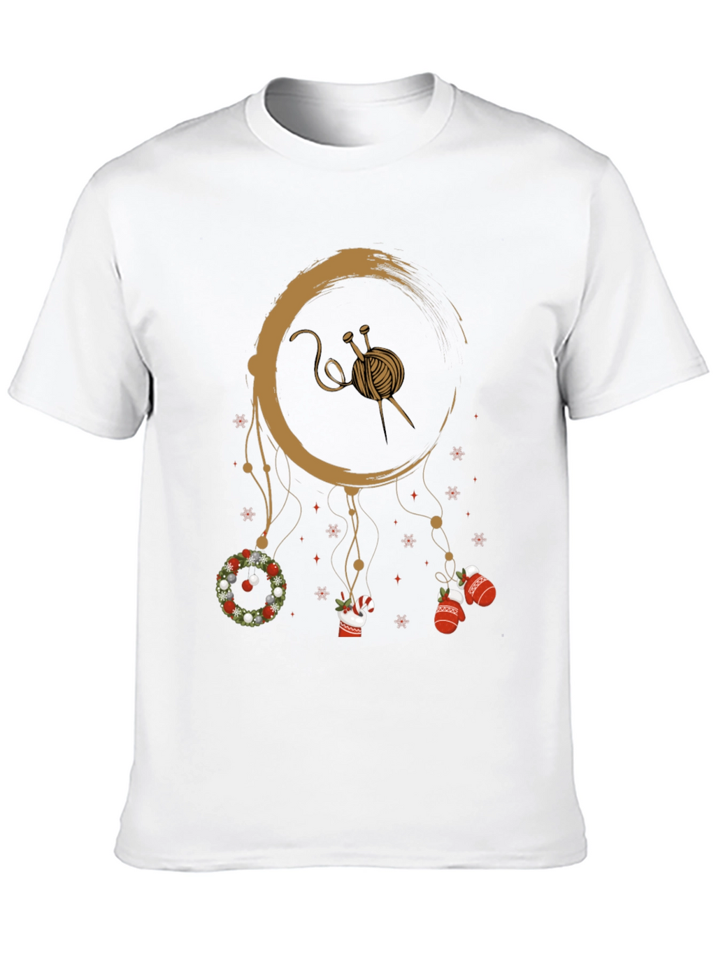 Knitting Christmas Dream T-Shirt