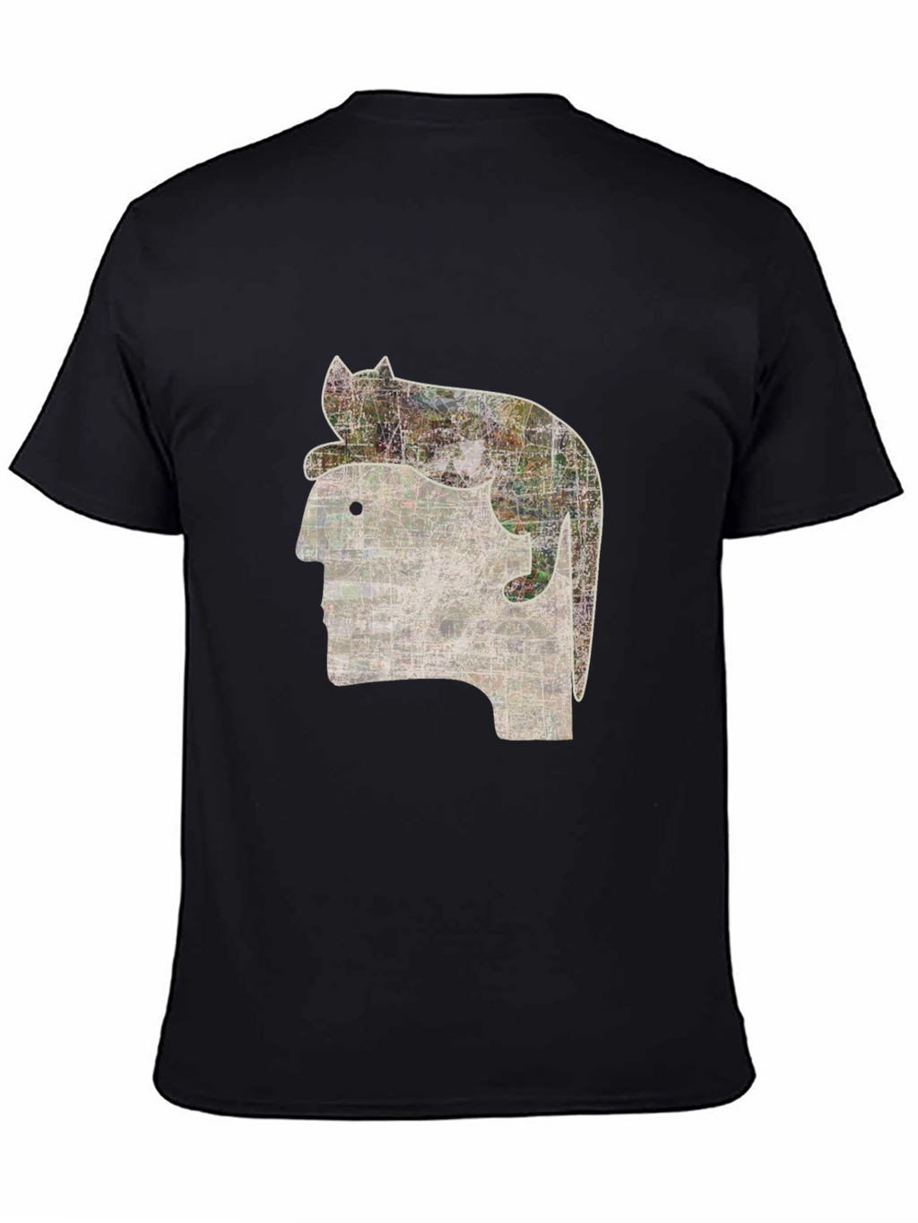 Cat on Head Graphic Tee - Quirky Unisex T-Shirt