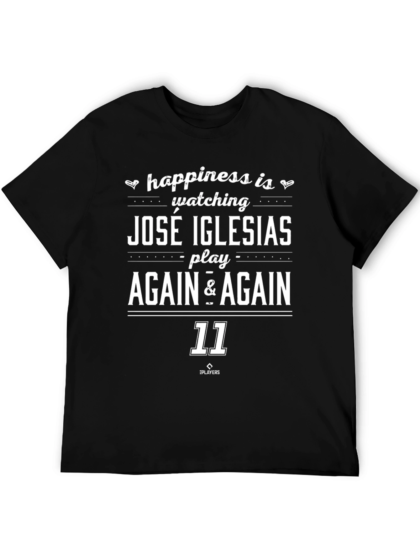 Jose Iglesias Fan T-Shirt - Play Again & Again