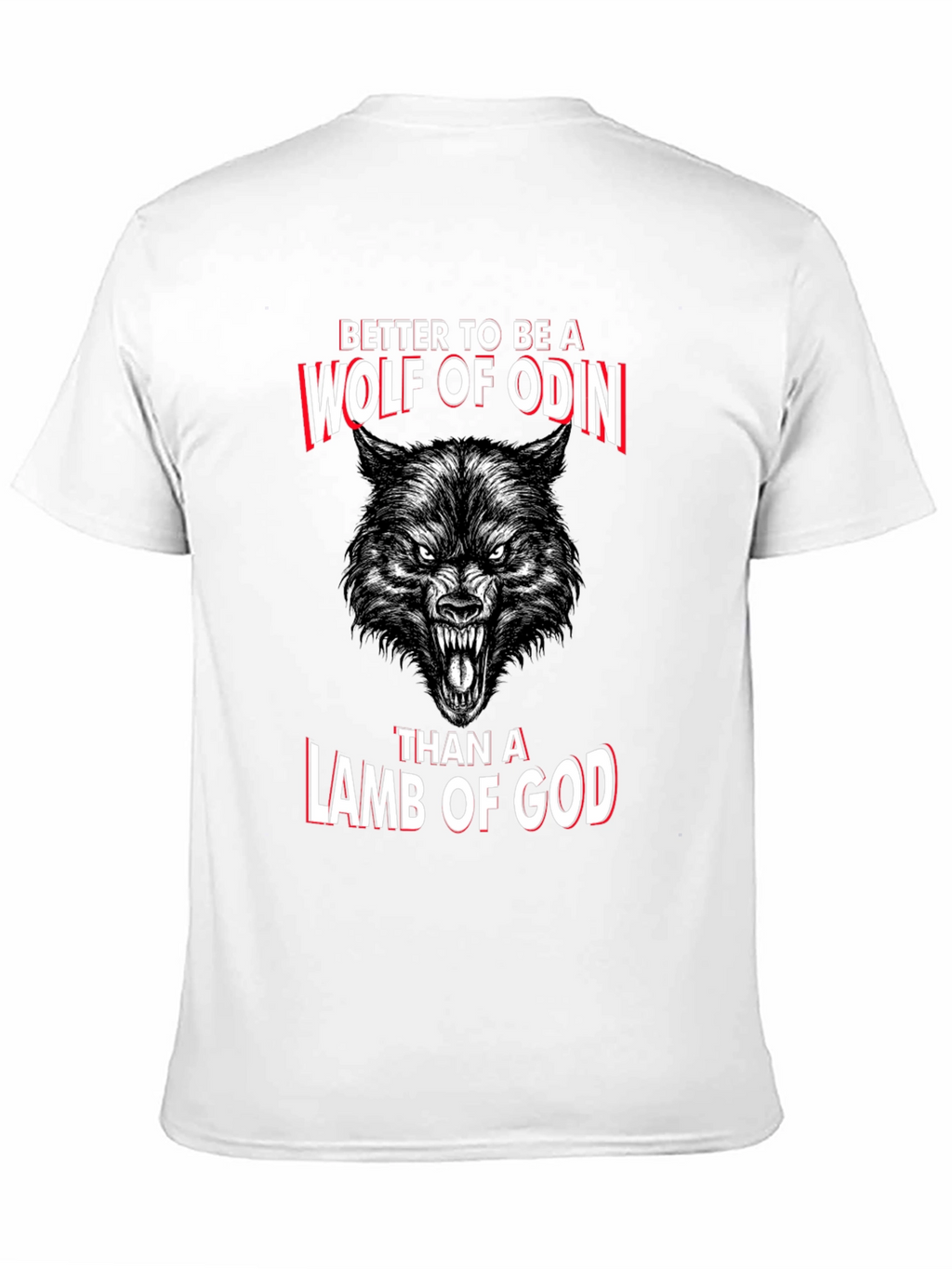 Wolf of Odin Graphic T-Shirt - Norse Mythology
