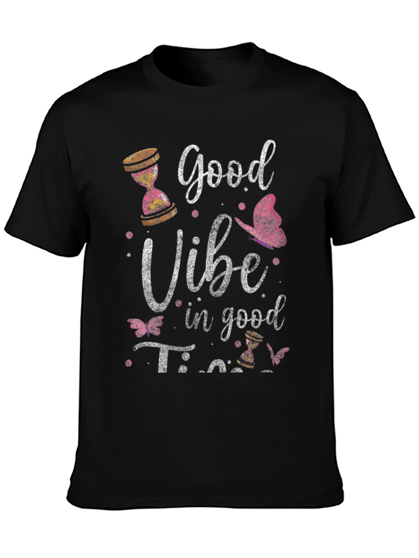 Good Vibes Graphic Tee - Stylish Comfort