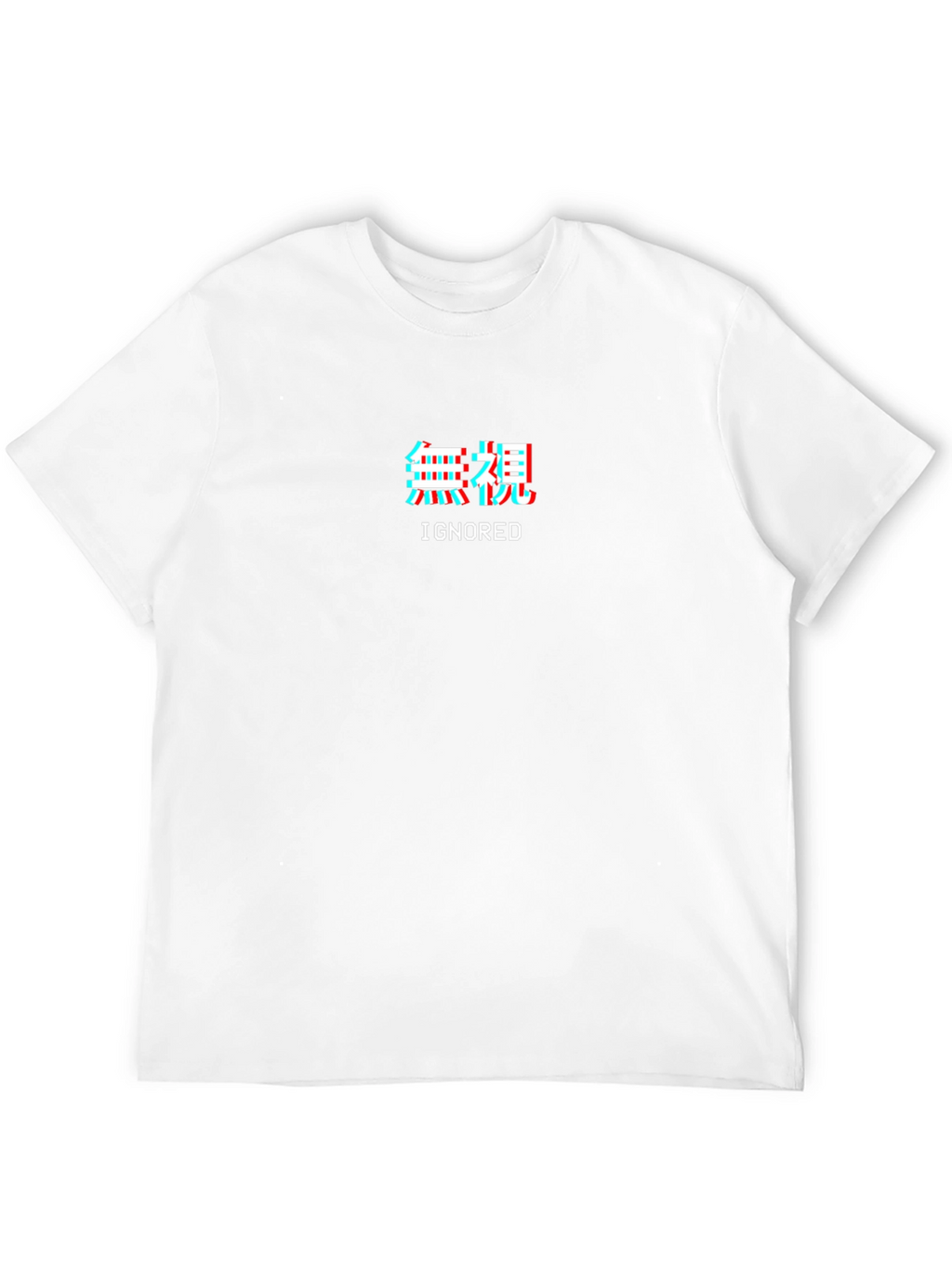 Ignored Graphic Tee - Black T-Shirt