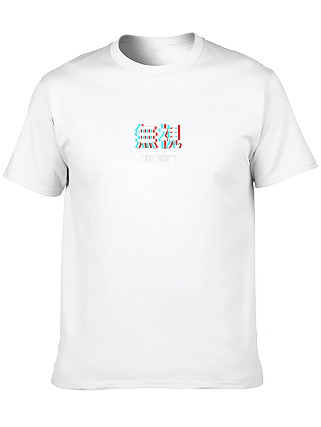 Ignored Graphic Tee - Black T-Shirt