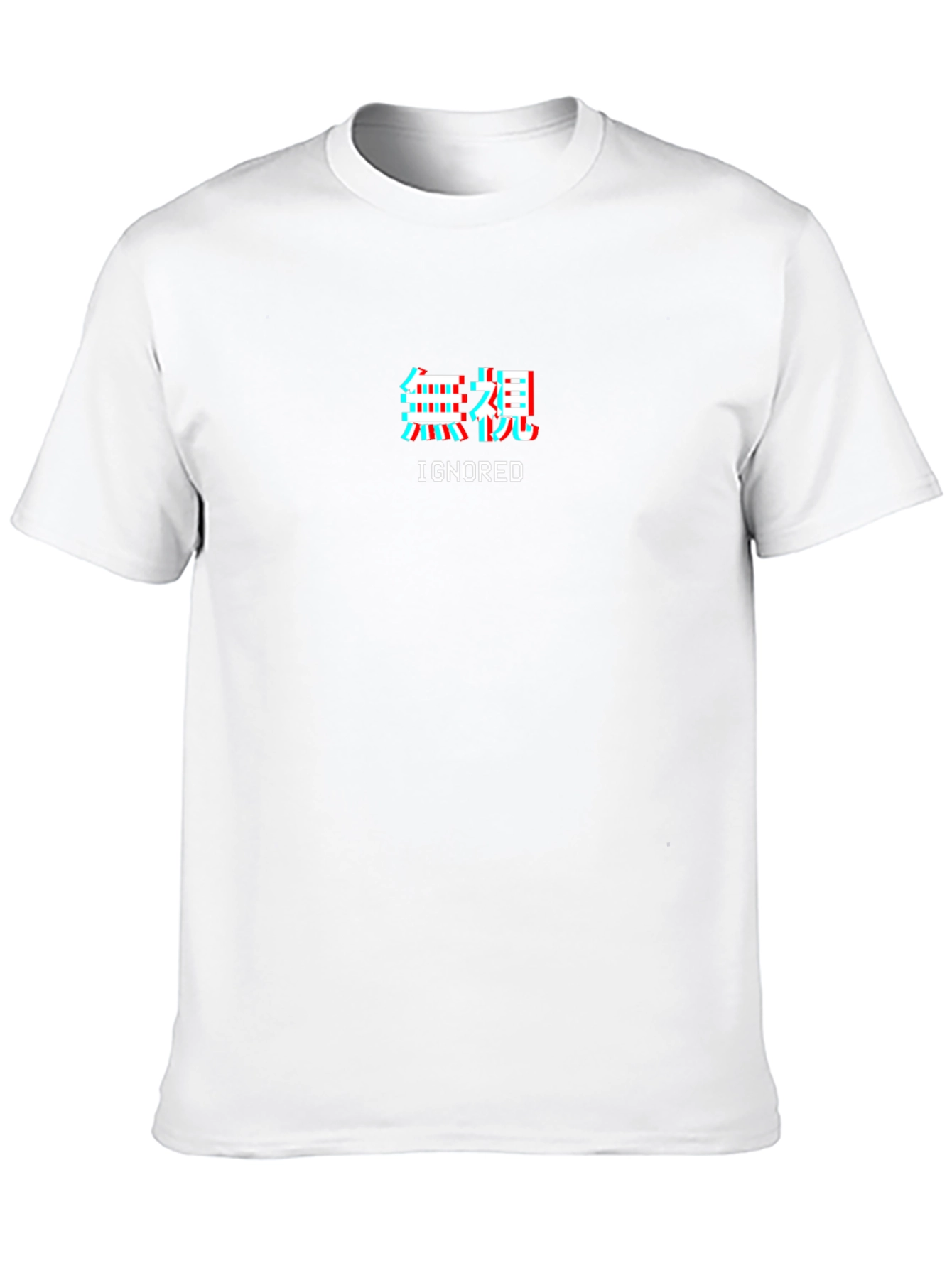 Ignored Graphic Tee - Black T-Shirt