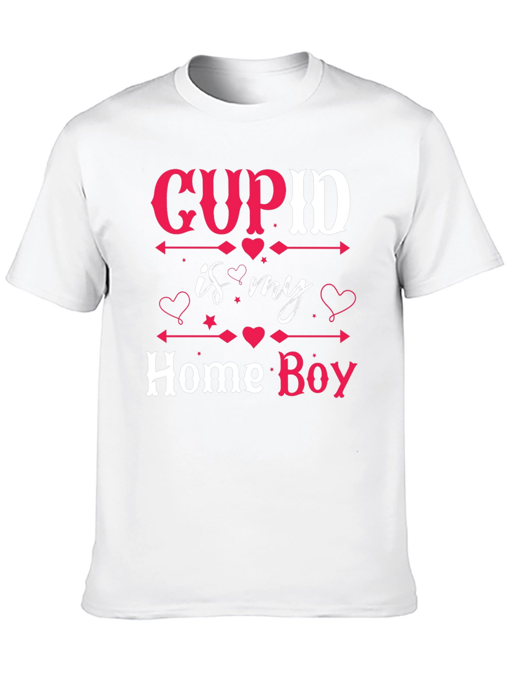 Cupid is My Home Boy Valentines Day T-Shirt