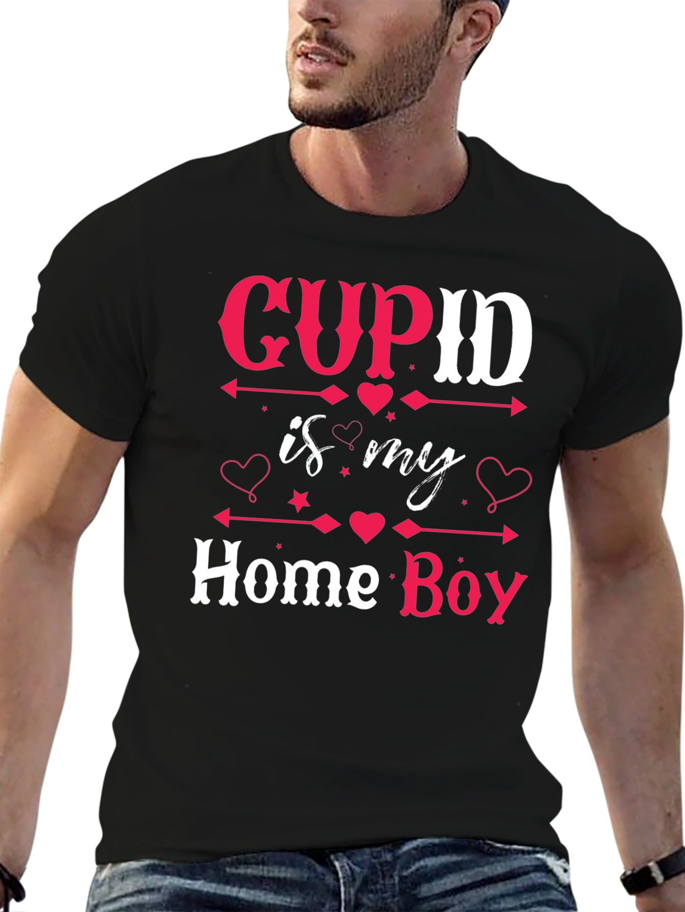 Cupid is My Home Boy Valentines Day T-Shirt