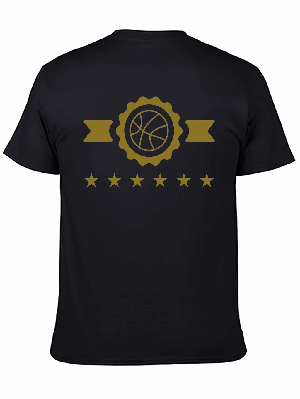Basketball Star Rating Black T-Shirt