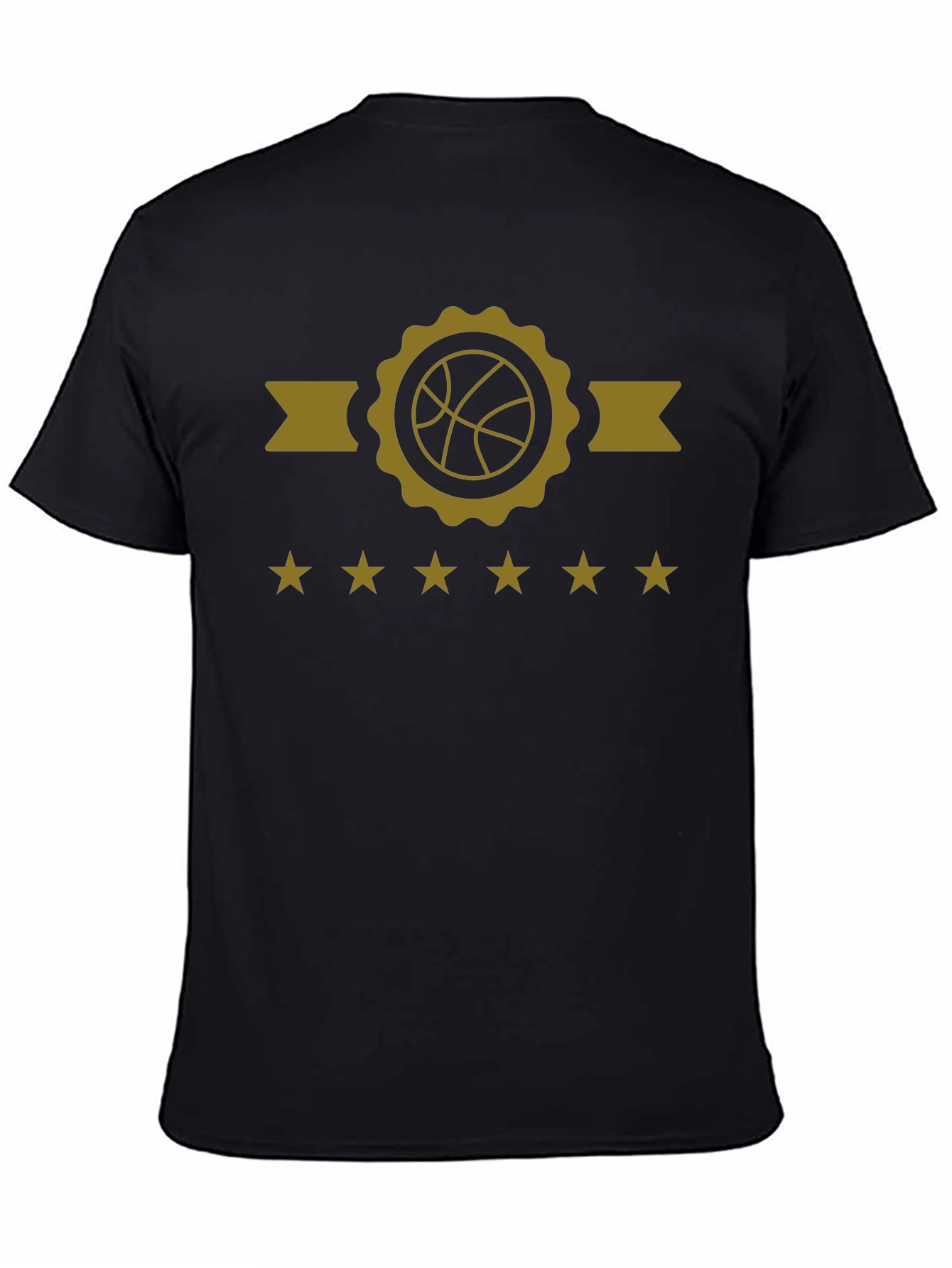 Basketball Star Rating Black T-Shirt