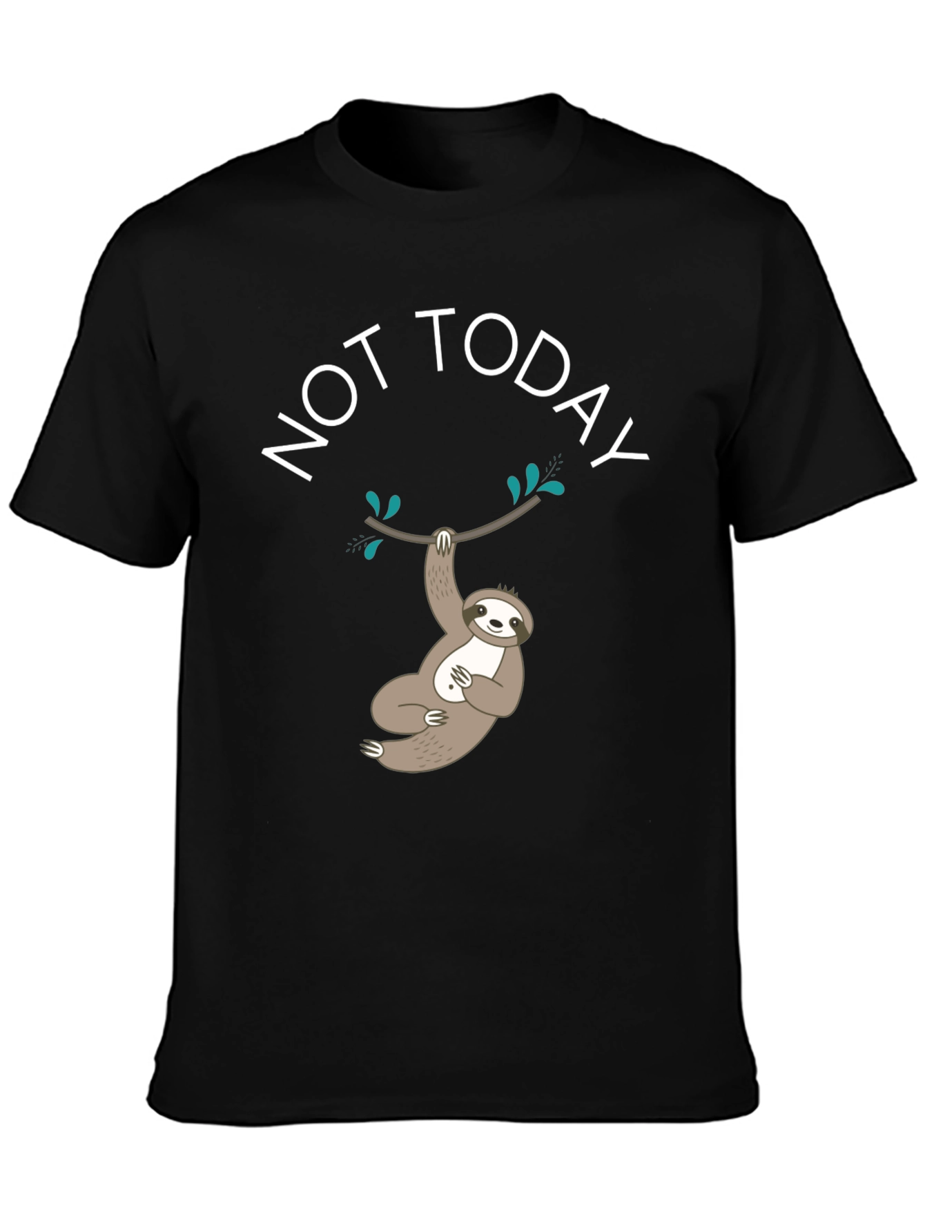 Not Today Sloth Graphic Tee