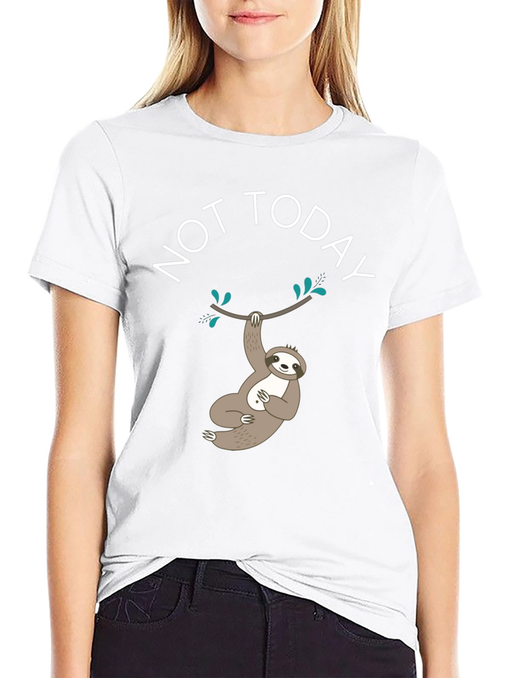 Not Today Sloth Graphic Tee