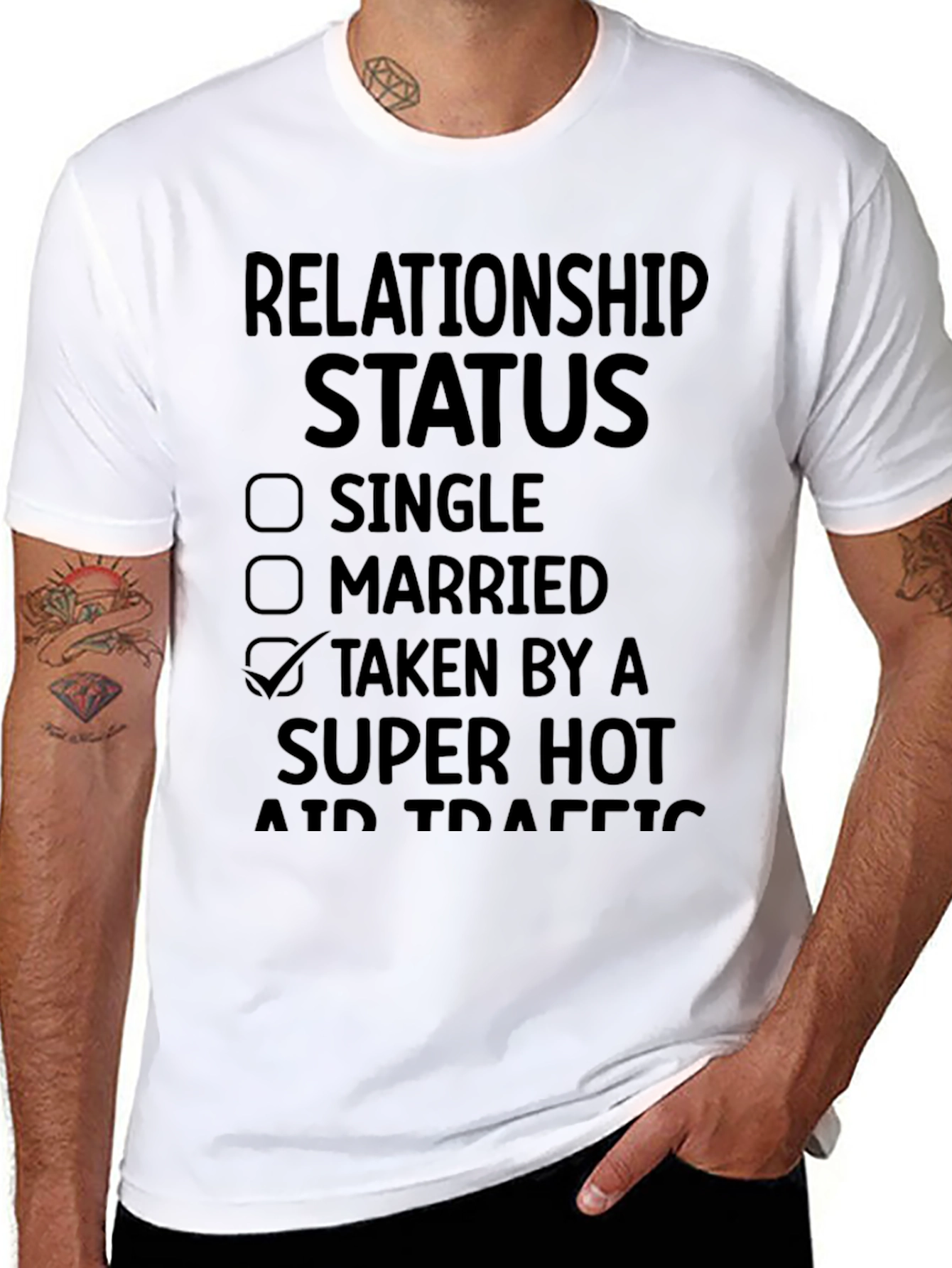 Relationship Status Taken By Air Traffic Controller T-Shirt
