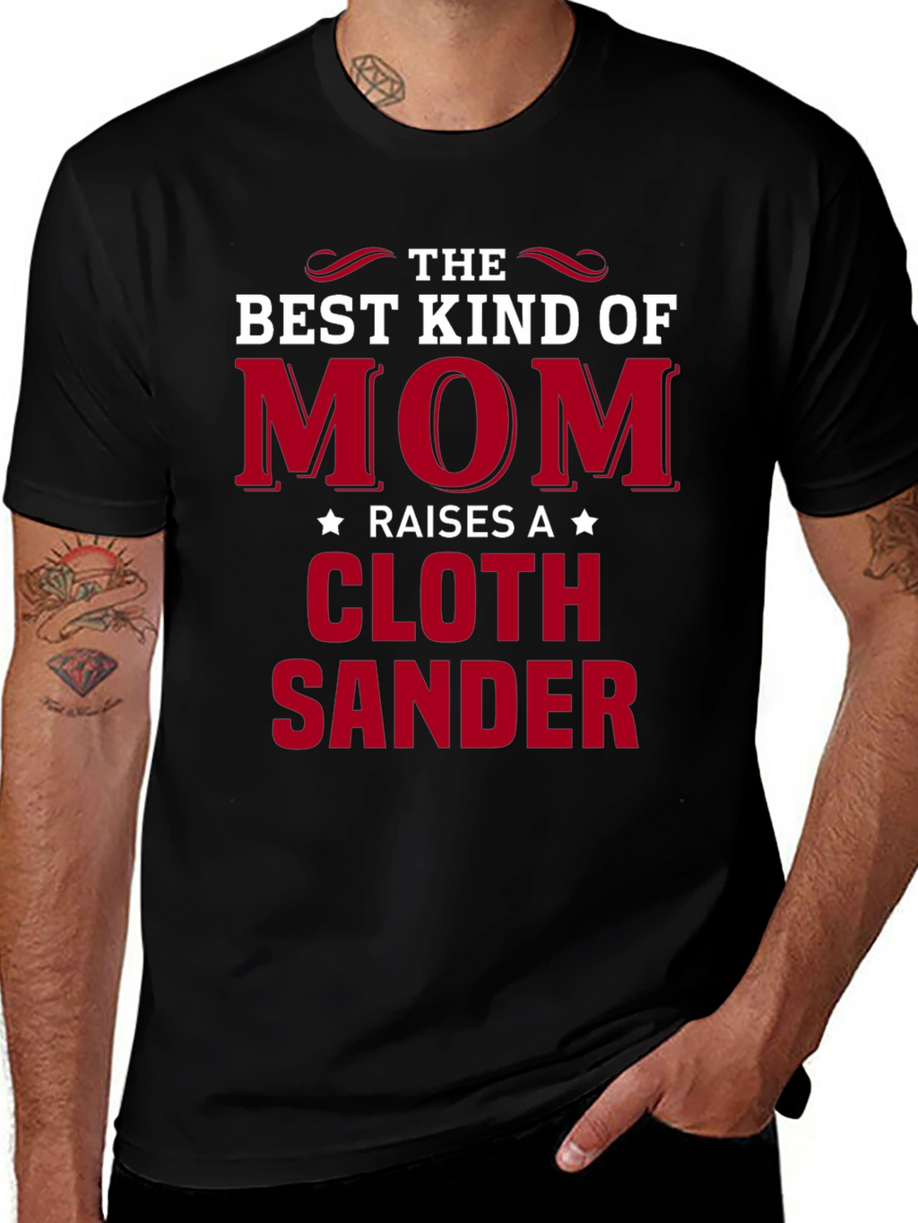 Best Kind of Mom Cloth Sander T-Shirt