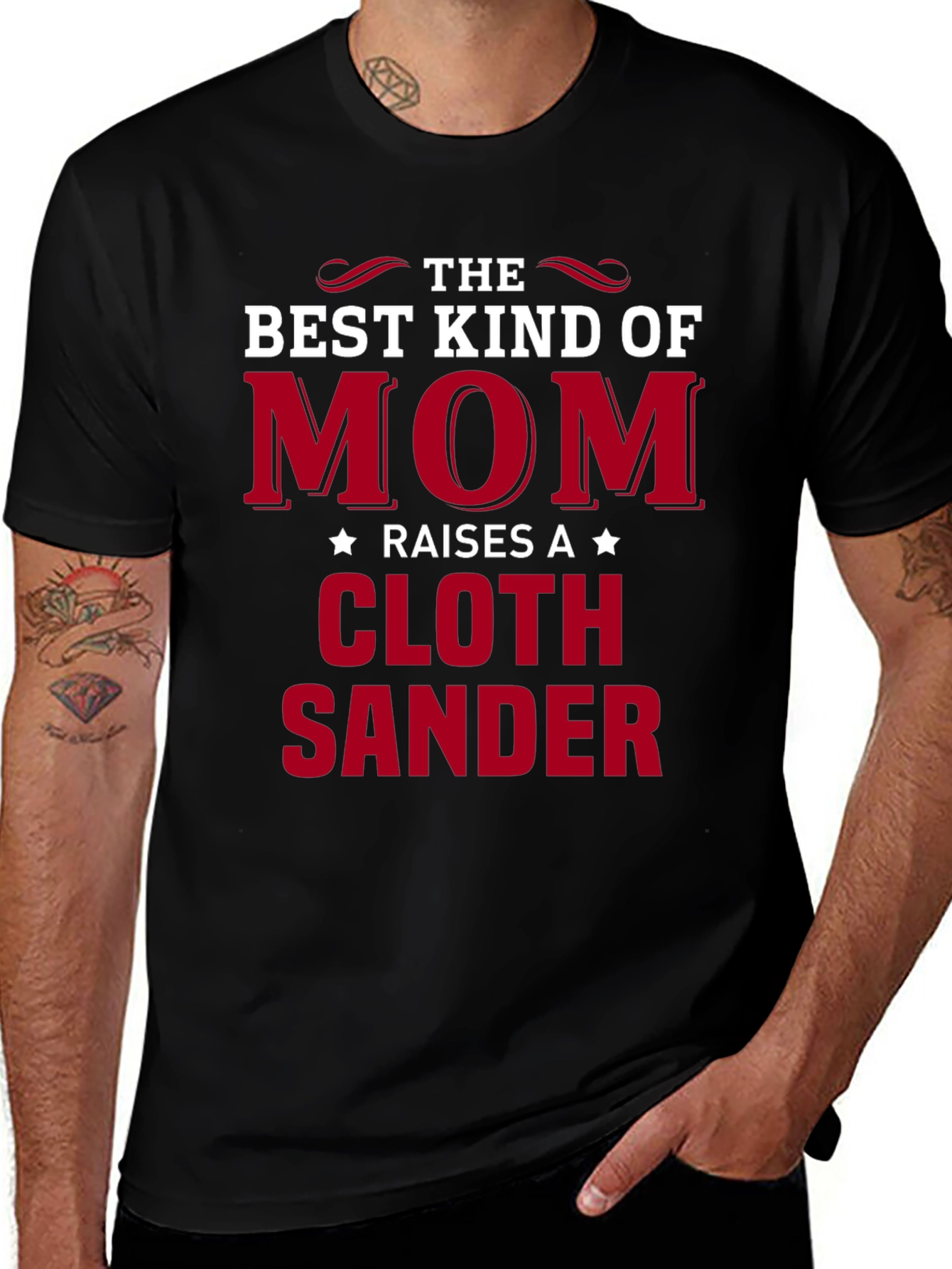 Best Kind of Mom Cloth Sander T-Shirt
