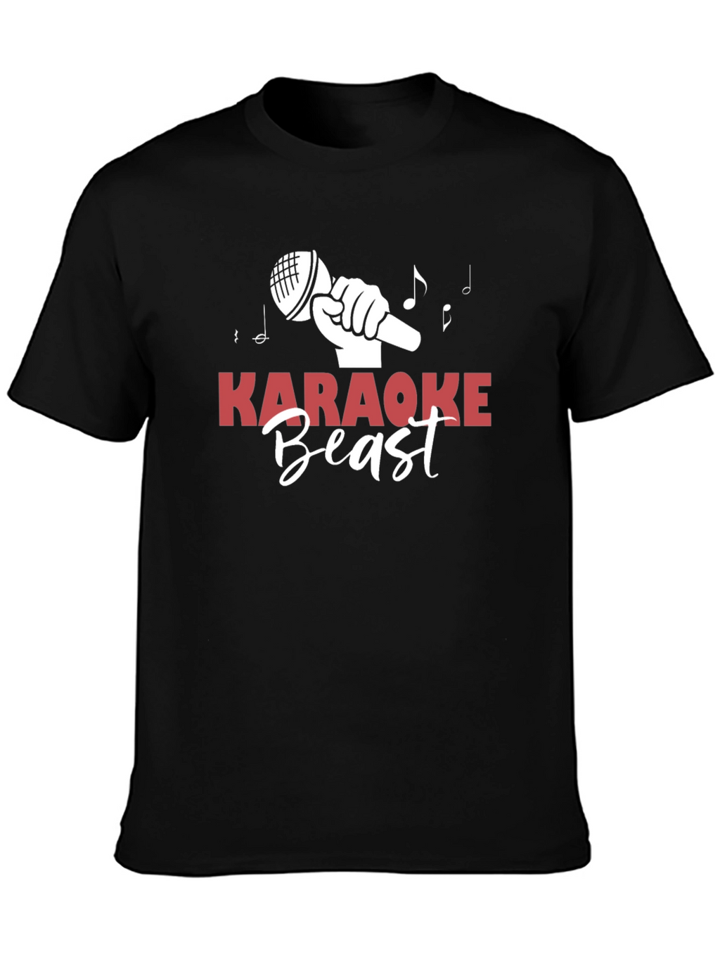 Karaoke Beast Graphic T-Shirt