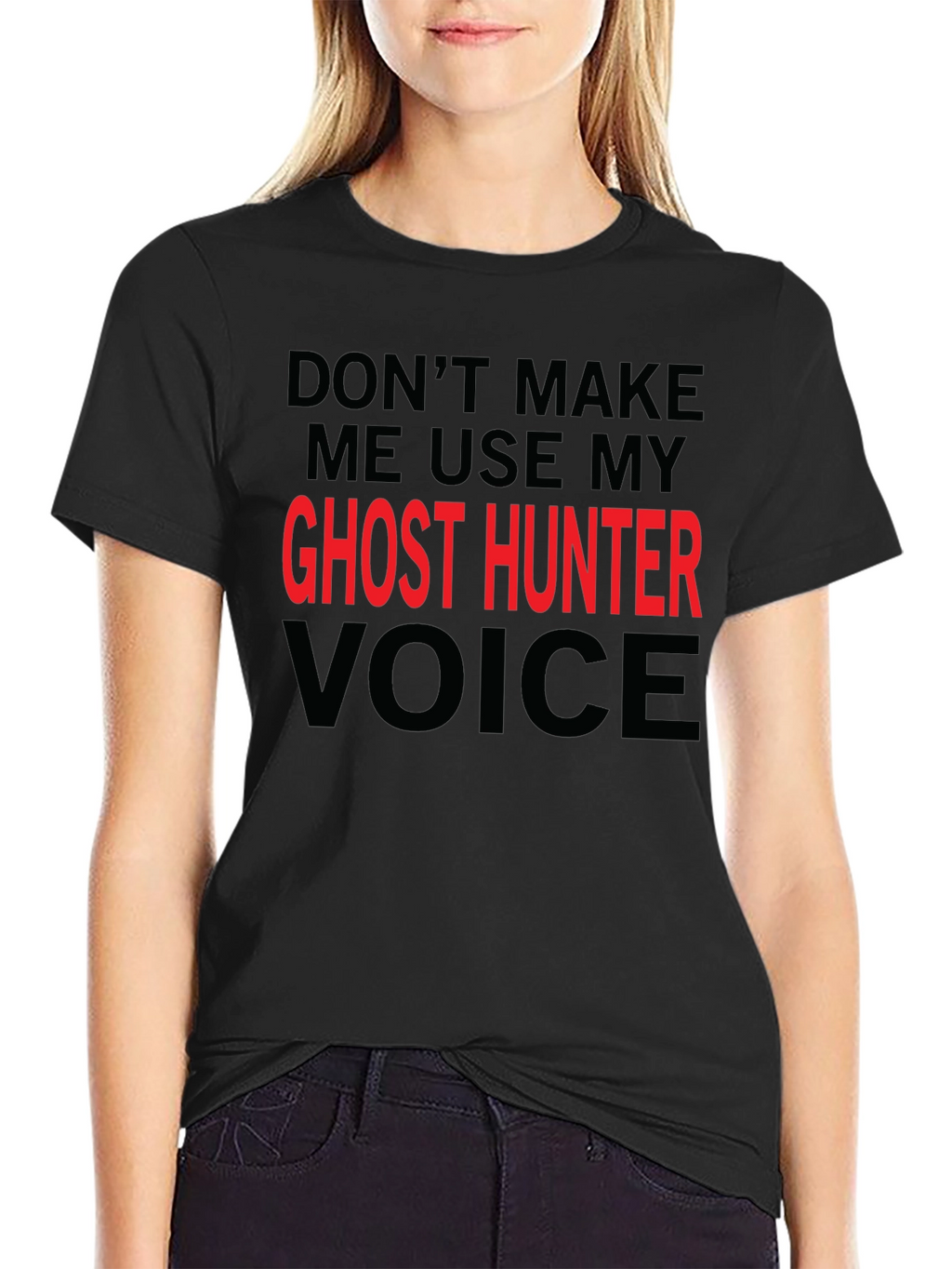 Ghost Hunter Voice T-Shirt - Funny Graphic Tee