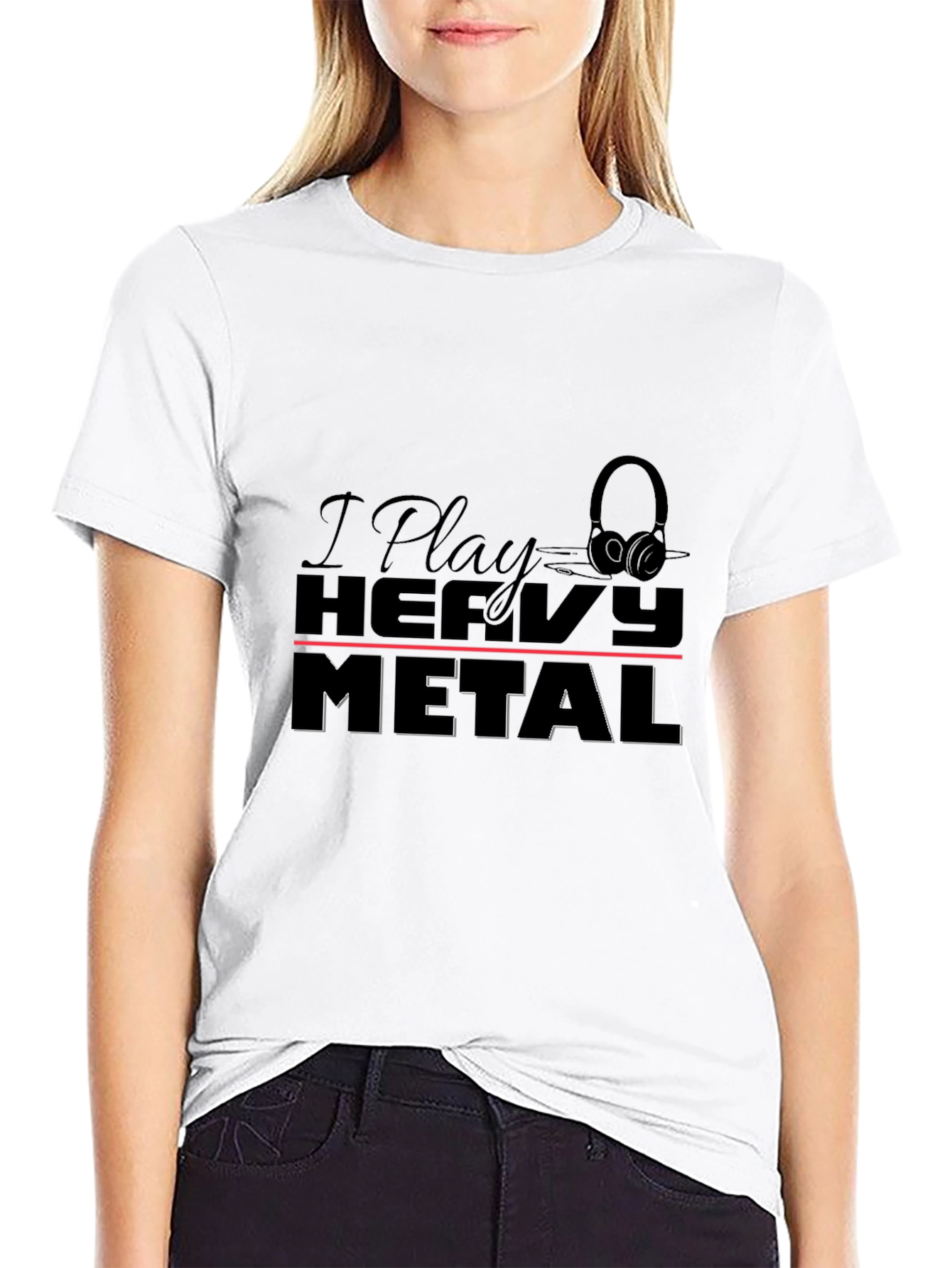 I Play Heavy Metal T-Shirt