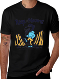 Keep Moving Dinosaur T-Shirt - Black