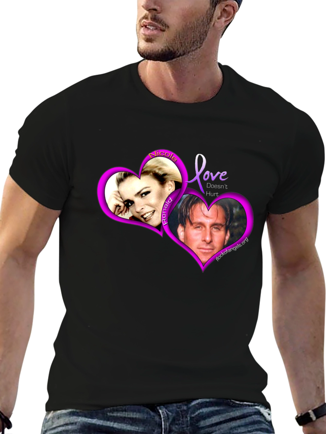 Personalized Love Doesnt Hurt T-Shirt