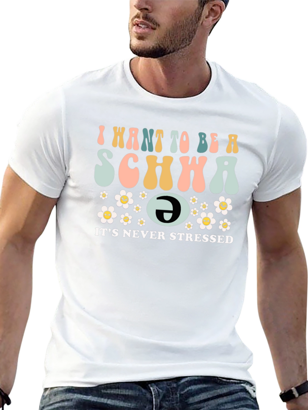 I Want To Be A Schwa Funny T-Shirt