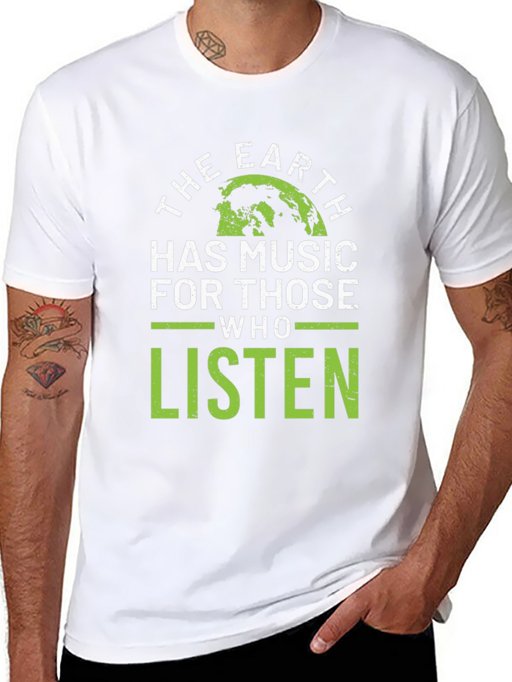 Earth Has Music T-Shirt - Nature Lover Tee
