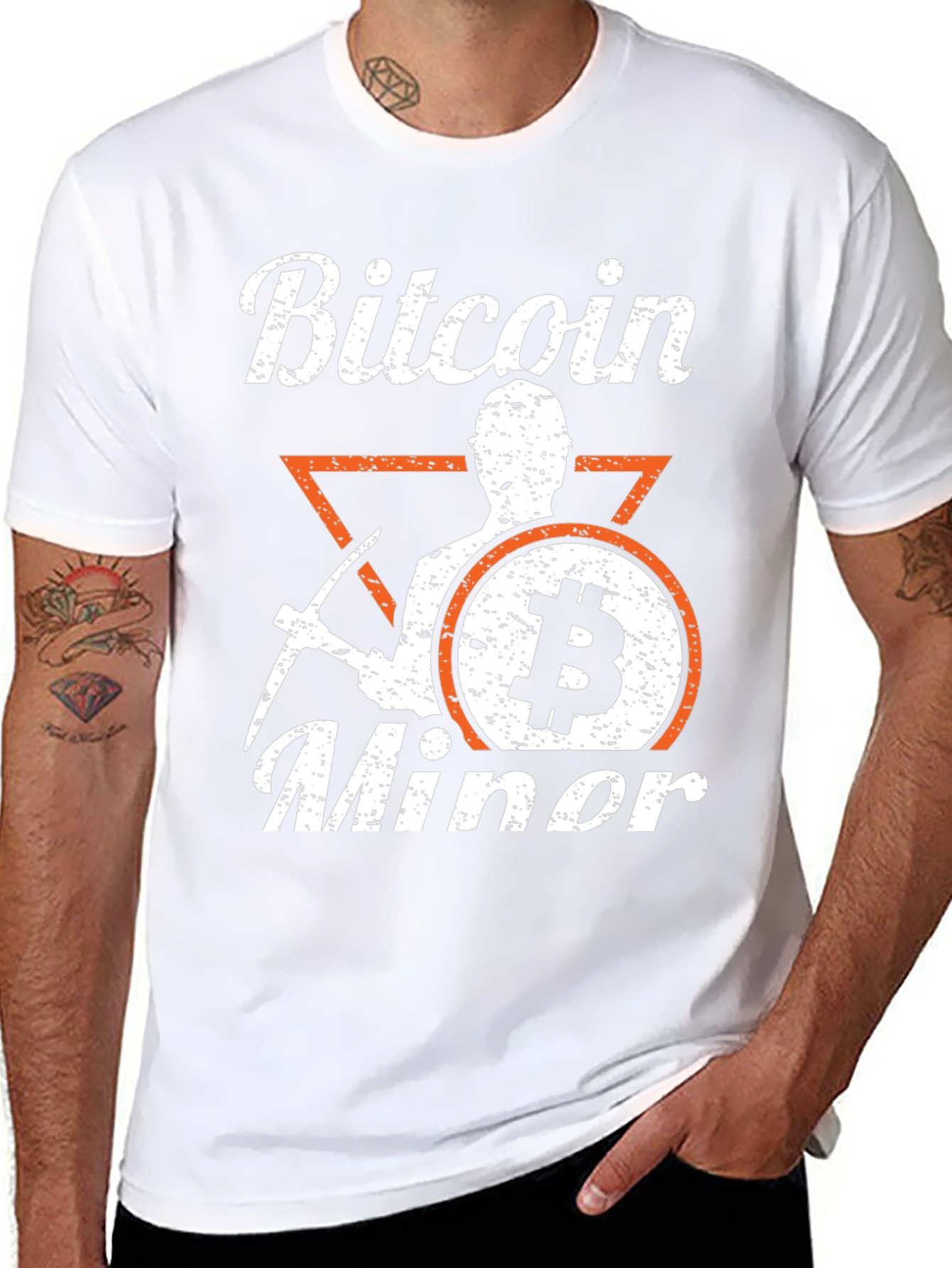 Bitcoin Miner Graphic T-Shirt