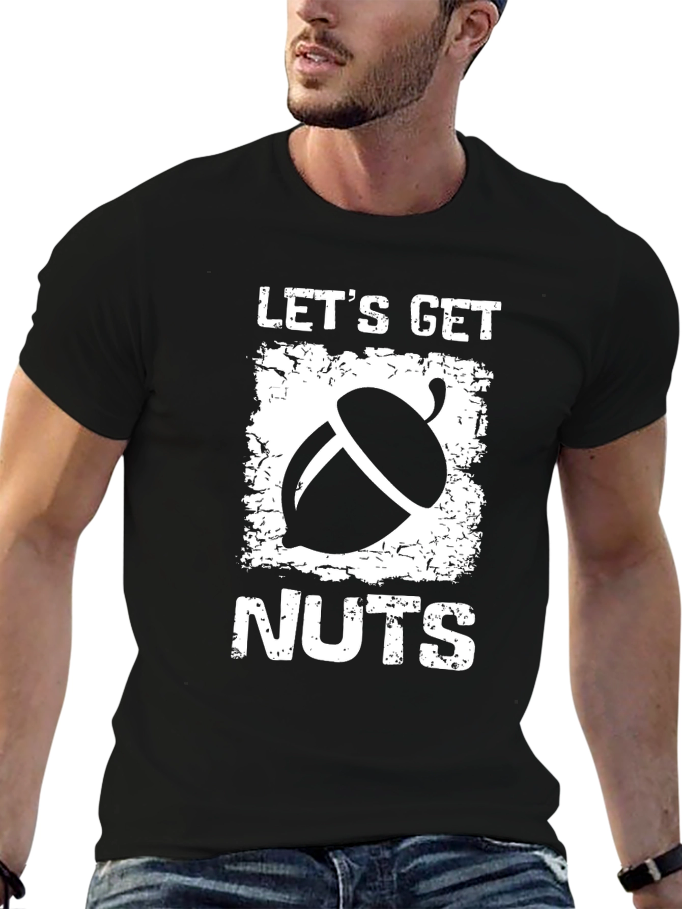 Lets Get Nuts Graphic T-Shirt