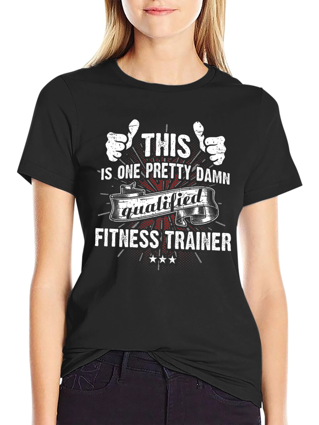 Qualified Fitness Trainer T-Shirt