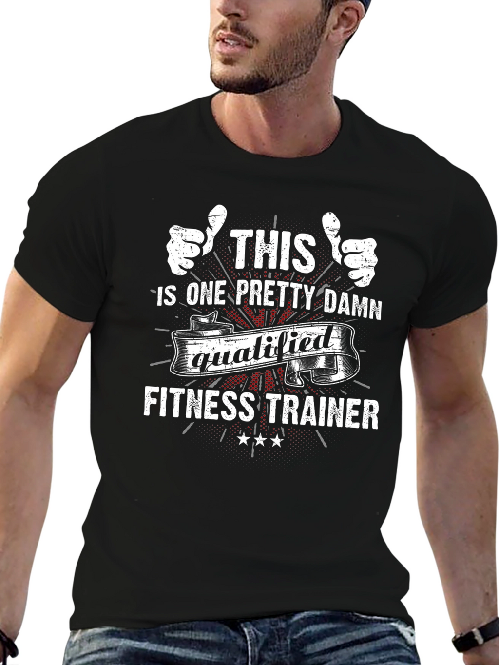 Qualified Fitness Trainer T-Shirt