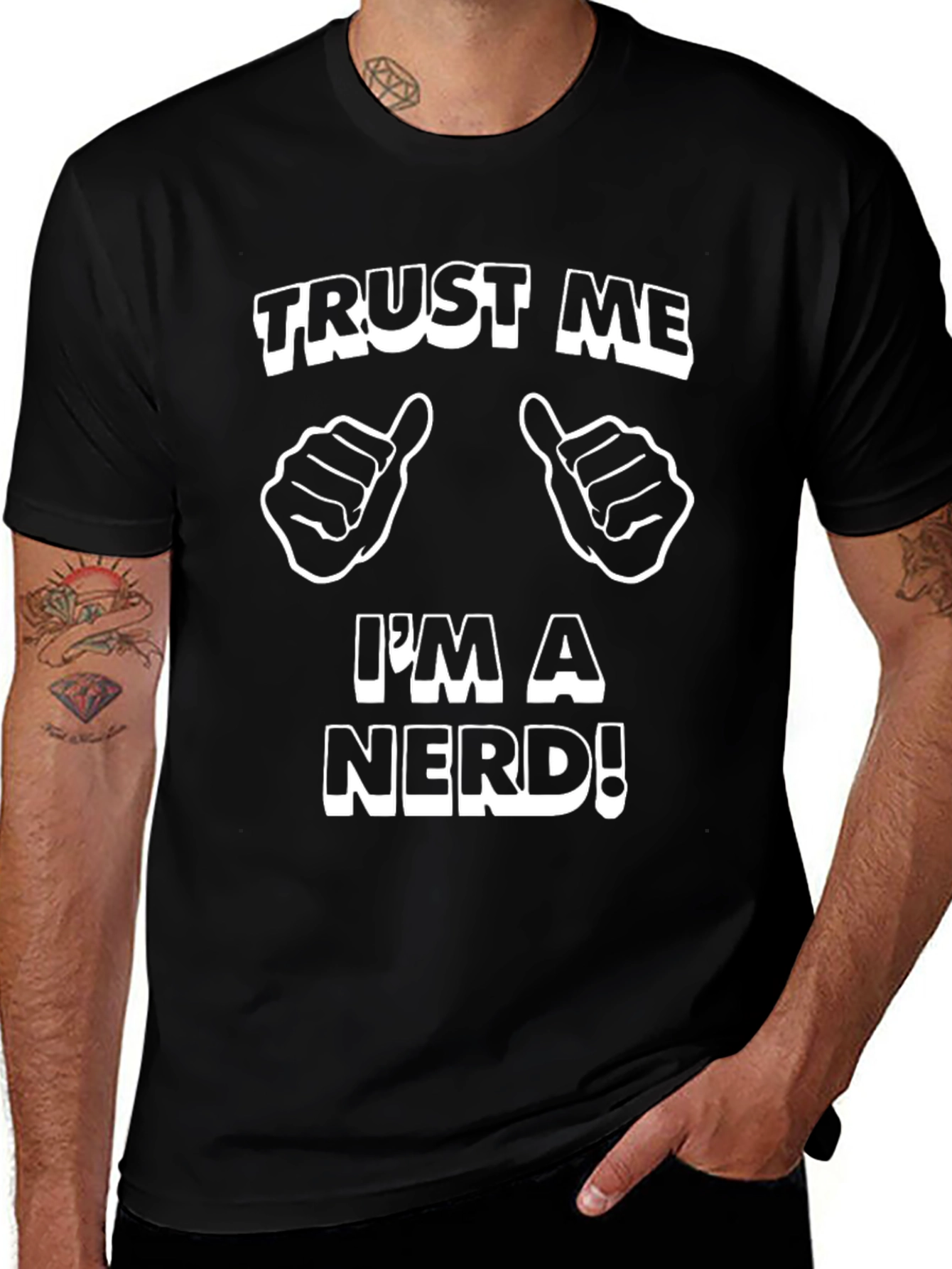 Trust Me Im A Nerd Graphic Tee