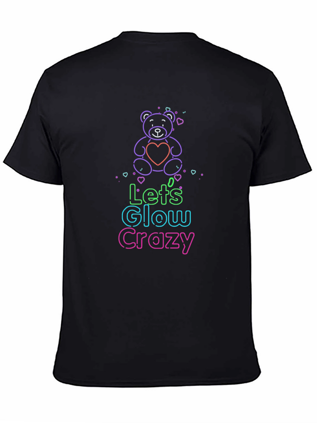 Glow Crazy Bear Graphic Tee