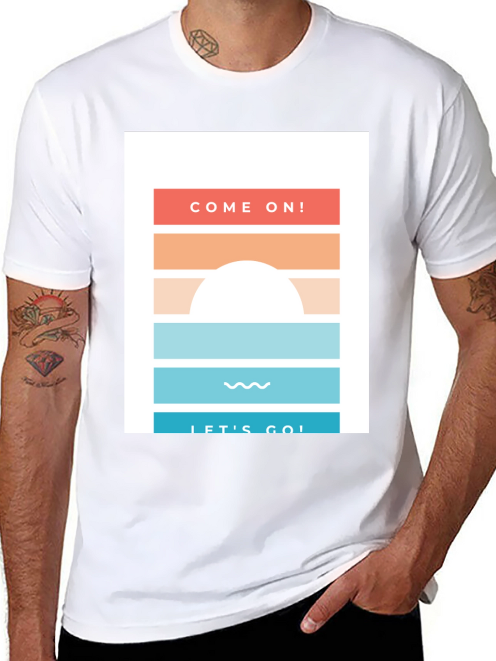Come On Lets Go! Graphic Tee