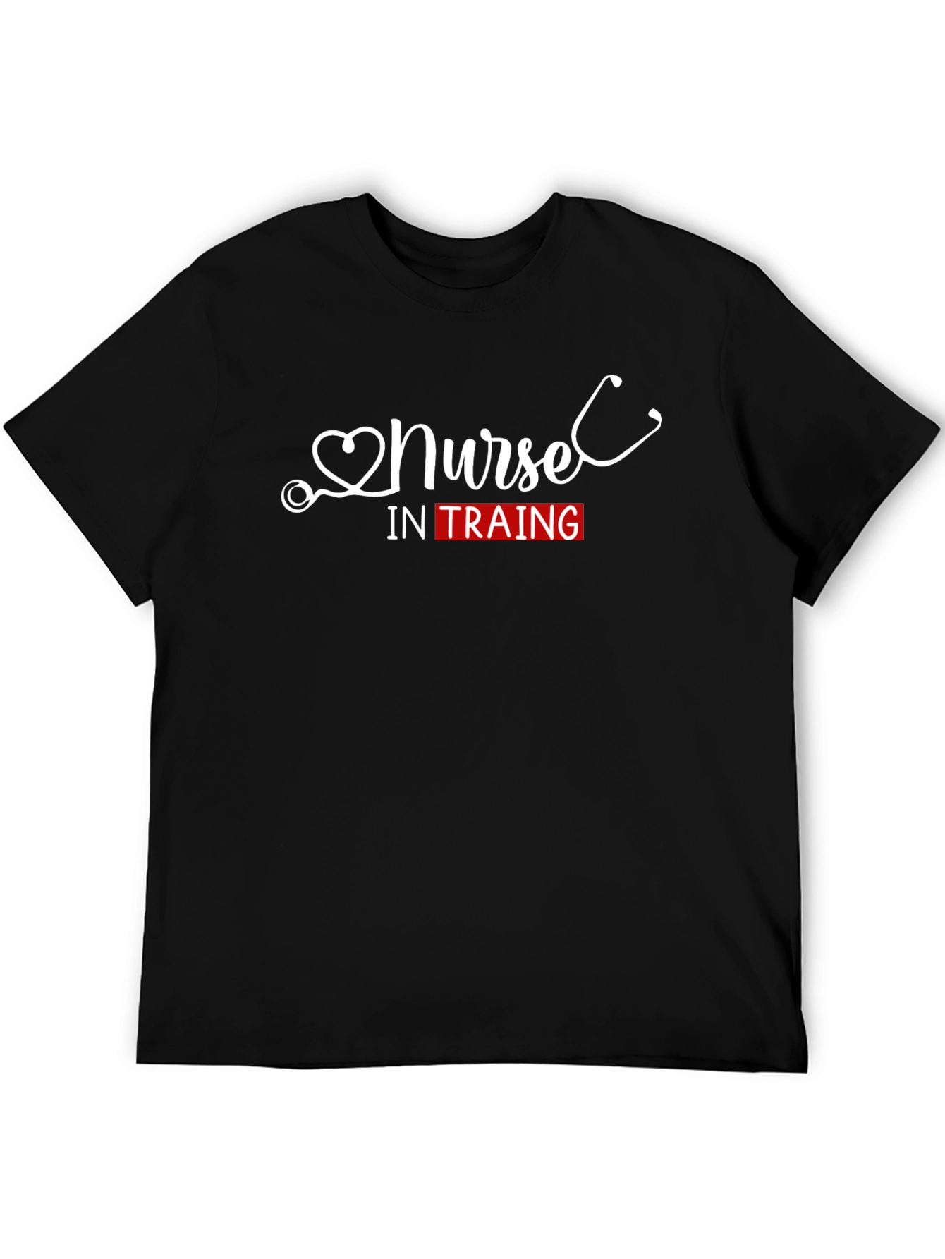 Nurse in Training Black T-Shirt