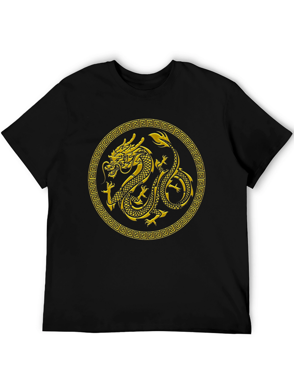 Golden Dragon Graphic Tee